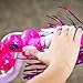 Huffy Disney Princess Kid Bike w/ Streamers & Training Wheels, Purple
