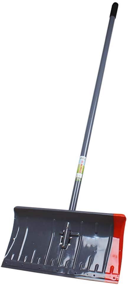 Elitte Steel Snow Shovel with Ergonomic Shaped Handle, Portable Compact for Car, Truck, Outdoor Camping Garden