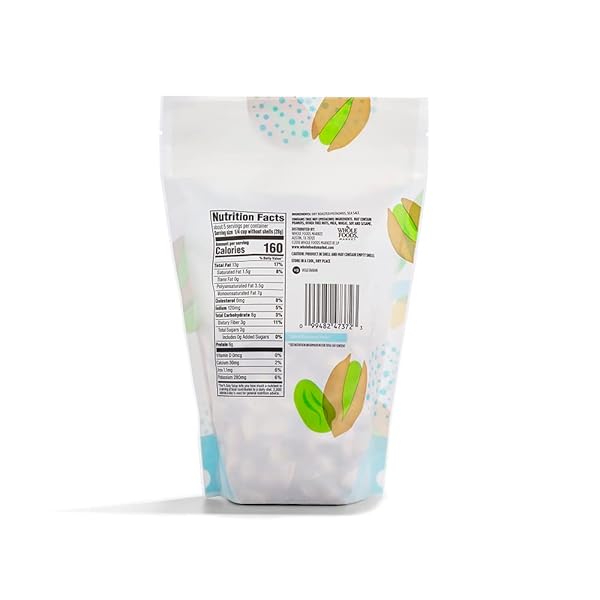 365 BY WHOLE FOODS MARKET, ROASTED & SALTED PISTACHIOS, 10 OUNCE