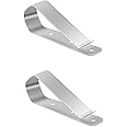 Stainless Steal Remote Visor Clip only for Liftmaster Chamberlain Sears Craftsman Garage Door Opener(2Pack)