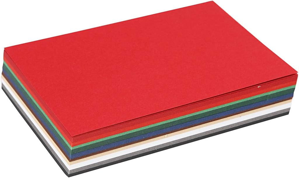 Colortime 120-Piece Christmas Card, Assorted Colors, asstd colors, 15 centimeters x 10.5 centimeters