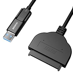 BENFEI SATA to USB Cable, 2in1 USB-C/USB 3.0 to