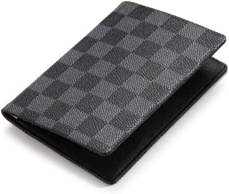 Daisy Rose Luxury Passport Holder Cover Case | PU Vegan Leather RFID Travel Organizer Card Holder