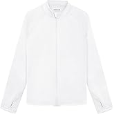 Poekuao Boys Toddler Rash Guard Long Sleeve Zip Up UPF 50+ Sun Protection UV Shirts Quick Dry Kids SPF Swim Shirt Thumb Hole