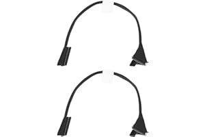 LT Easiyl 2Pcs Laptop Battery Cable DC020027E00 Compatible with Dell Latitude E5470 5470 0C17R8 C17R8