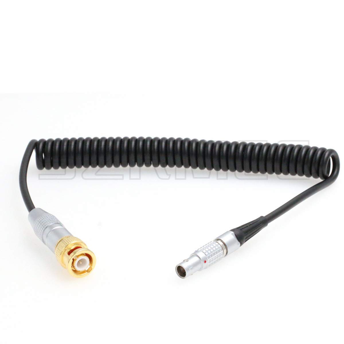 SZRMCC ZAXCOM BNC to 0B 5 Pin SMPTE Time Code Cable for ARRI Alexa Mini/XT Camera Sound Devices 664 633 (Coiled Cable)