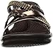 Skechers Women's Cali Rumblers-Social Butterfly Wedge Sandal, Bronze Rhinestone, 7 M US