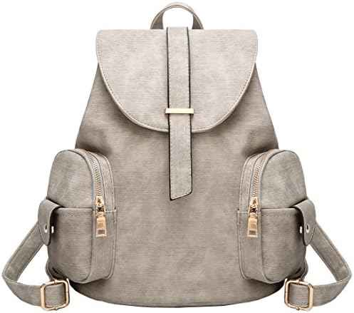 Brown Women Waterproof Backpack Black Girls Anti-Theft Schoolbag Ladies Vintage Rucksack Shoulder-Bags