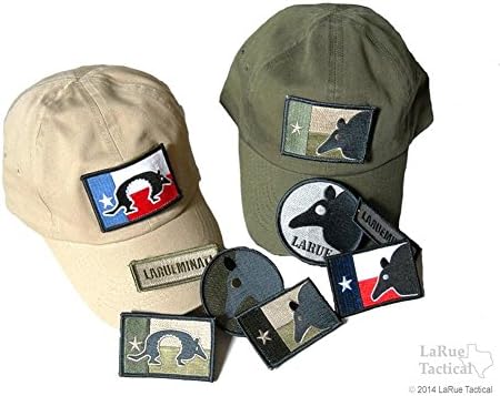 LaRue Tactical Morale Patch Front Panel Velcro Baseball Cap (With-Out Patches, Sand Tan)