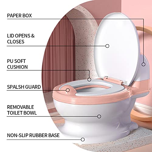 Potty Training Toilet, Realistic Potty Training Seat, Toddler Potty