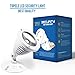 TOPELE JSL-03W LED Flood Light, Security Light, Spot Light 13.5W(100W Halogen Bulb Equivalent), Waterproof IP65, 1000lm, 4000K, Adjustable Head, ETL Listed