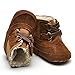 Baby Boys' Plush Boots Brown US 3