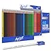 Watercolor Pencils 48-Colors - Aquarelle - Water-Soluble - Set of 48