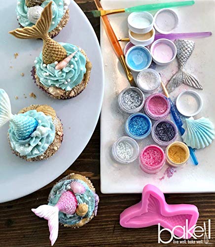 image for Rose Gold Tinker Dust Edible Glitter 5g Jar | Bakell Food Grade Desser