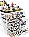 Sorbus® Acrylic Cosmetic Makeup and Jewelry Storage Case Display with Gold Trim - Spacious Design - Great for Bathroom, Dresser, Vanity and Countertop (Gold Set 2)