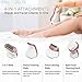 Ladies Electric Rechargeable Shaver/Razor for Women Bikini Trimmer Hair Removal for legs and Underarms, IPX7 Waterproof, Portable Cordless Design, 4 Interchangeable Heads (Upgraded Version)