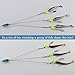 Alabama Rig Umbrella for Bass Fishing Kit with Willow Bladed Spin Jig Heads Freshwater Salwater Trout Stripers Lures 3 Arms