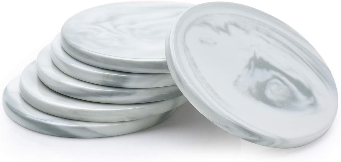 White coaster set Clearance