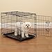 ProSelect Easy Dog Crates for Dogs and Pets - Black; Small, Medium, Medium-Large, Large, Extra Large