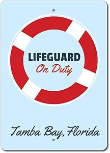 Maxwell546 Señal de salvavidas, regalo de salvavidas, cartel