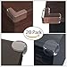 20 Pack Pre-Tape Edge Corner Guard Anti-Collision Baby Safety Adhesive L&Ball Shaped Corners Padding (20pcs)