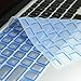TOP CASE - Silicone Keyboard Cover Skin for MacBook Unibody 13-Inch/Old Generation MacBook Pro 13, 15, 17-Inch with or Without Retina Display/Wireless Keyboard with TopCase Mouse Pad - Royal Blue