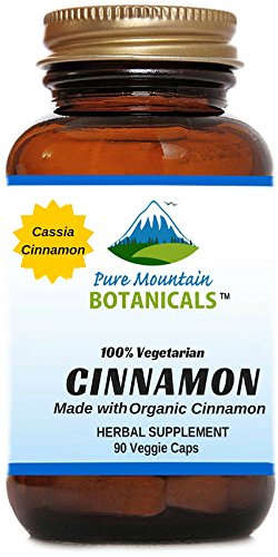 UPC 794168781139, Full Spectrum Cinnamon Capsules. 90 Kosher Veggie Caps. Now made with 450mg of Organic Cassia Cinnamon Bark Powder