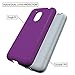 Moto G Play Case,Moto G4 Play Case with HD Screen Protector,NiuBox Dual Layer Armor Anti-Slip Shock Absorption Protective Phone Case Cover for Motorola Moto G Play/Moto G4 Play - Purple