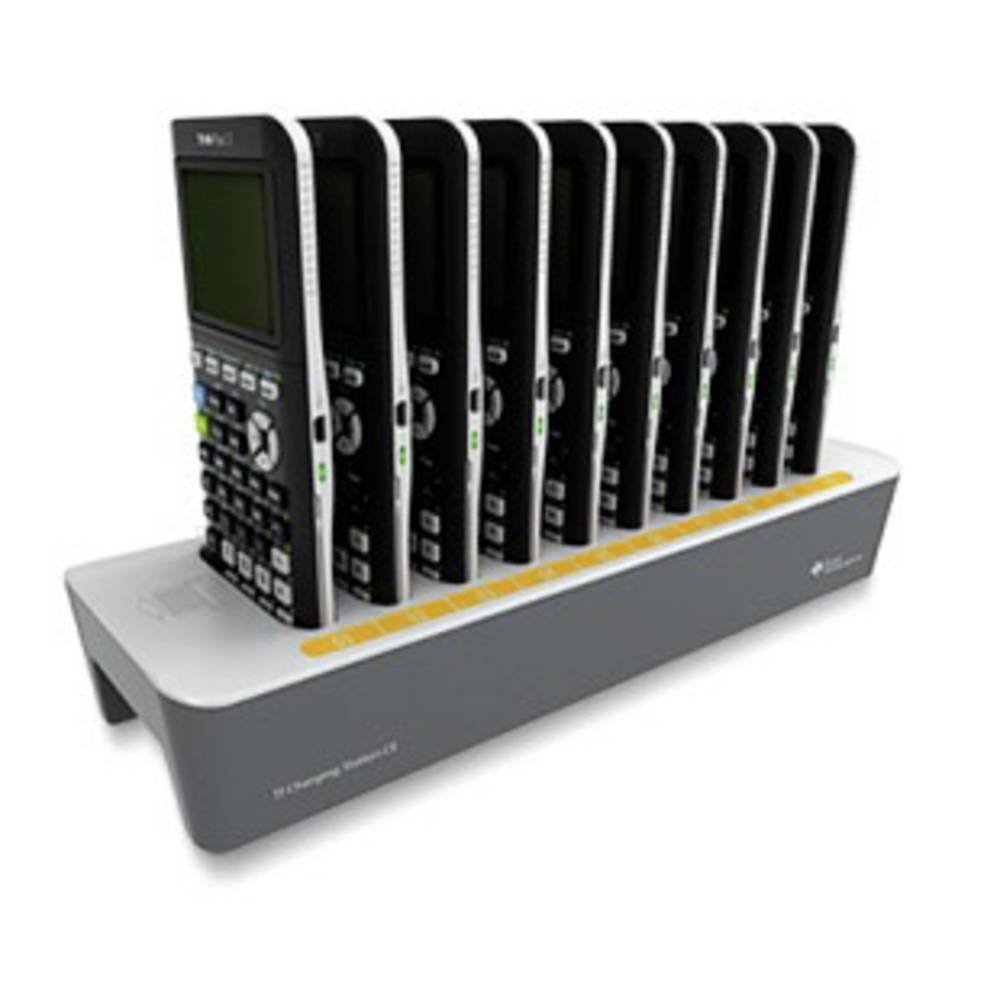Texas Instruments TI-84 Plus CE-T Charging Station (Charging Station for up to 10 Devices)