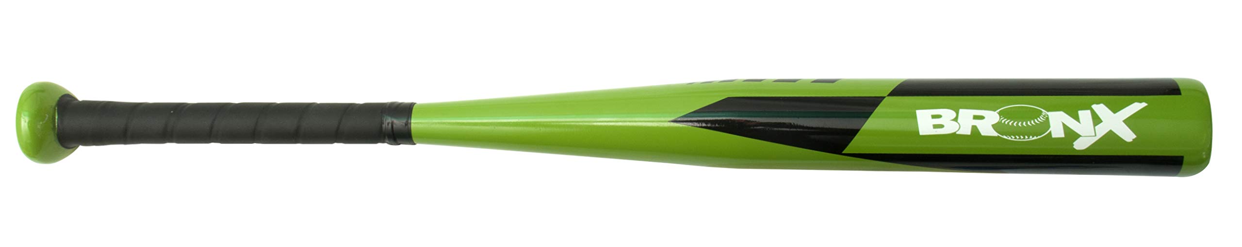 Bronx Aluminium Baseball Bat - Green / Black, 34"