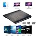 External DVD Drive USB 3.0 Slim Portable External DVD CD Drive,External CD DVD +/-RW Writer/Burner/Rewriter /DVD CD ROM Drive for Apple Macbook Air Pro PC Laptop/Desktops Win10 and Win 8 Black