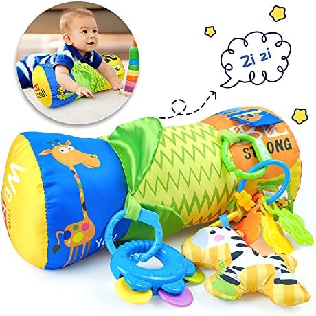 Kidpal Baby Tummy Time Prop Pillow Toys for Months, Newborn
