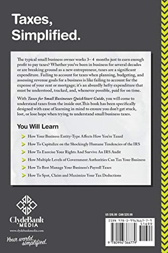 Taxes: For Small Businesses QuickStart Guide - Understanding Taxes For Your Sole Proprietorship, Startup, & LLC (QuickStart Guides™ - Business) - Image 3