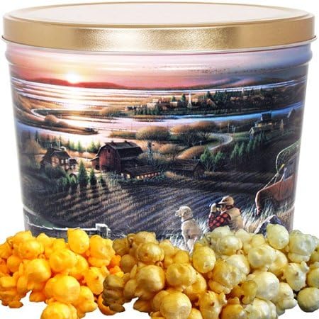 Best Friends Popcorn Gift Tin Small