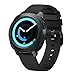 ANCOOL Gear Sport Band Replacement 20mm Silicone Watch Band for Samsung Gear Sport/Gear S2 Classic (Small, Black)