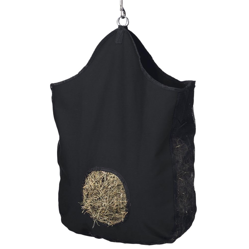 Tough 1 Canvas Hay Tote, black