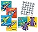 Peaceable Kingdom Valentine Airplanes - 28 Folding Airplane Cards