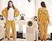 Zerlar Pajamas Animal Costume Onesie Adults Sleepwear Kigurumi Cosplay