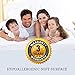 Home Fashion Designs 2 Pack 100% Cotton Percale Allergy Control Pillow Protectors. Hypoallergenic Dust Mite Proof Zippered Pillow Covers- Standard