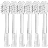Laifen Cushioned Toothbrush Heads 6 Pack, New 2025 Version Replacement Heads Compatible with Wave/Wave Special Electric Tooth
