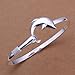 1 X Fashion Women Jewelry Solid 925 Sterling Silver Dolphin Bangle Bracelet Gift by Fashion Brand