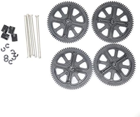 Parrot AR Drone 2.0 & Power Edition Replacement Motor Gears and Shaft / Repair Parts Kit / Upgrade Gears (Black)