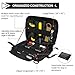 FUNANASUN?Admin Molle Pouch, Tactical Utility Bag?EDC EMTAttachment Pouches Compact Water-Resistant Pouches Multi-Purpose Tool Packs
