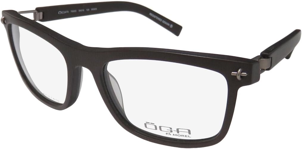 Oga By Morel 7950o Mens Designer Full-rim Flexible Hinges Premium Quality Gorgeous Must Have Eyeglasses/Eyewear