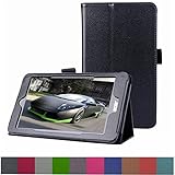 Acer Iconia ONE 7 B1-750 Case,Mama Mouth PU Leather Folio 2-folding Stand Cover with Stylus Holder for 7
