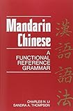 Mandarin Chinese: A Functional Reference Grammar cover