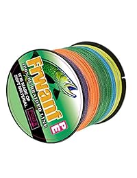 Frwanf   Cable de pesca trenzado de 984.3 ft, 1,640.4 ft, multifilamento, 6 lb 300 lb, cuerda de pesca de polietileno para pesca de agua dulce y agua salada, pesca de hielo, etc.