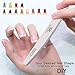 Makartt Nail File: 100/100 Grit Emery Boards for Nails, Doubled Sides Washable 10pcs Zebra Coarse Filer Kit for Shaping Acrylic and Extension Gel, Pedicure Manicure Tools Salon Home Use