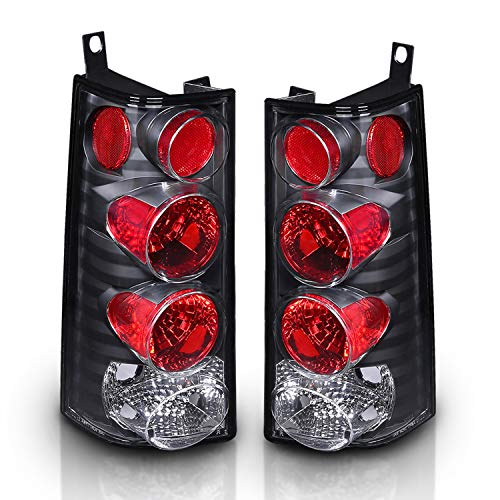 image for AmeriLite Black Replacement Brake Tail Lights Set for Chevy Express GM