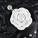 INEBIZ Luxury Car Charm Beautiful Camellia Leather Center Console Armrest Soft Cover Pad